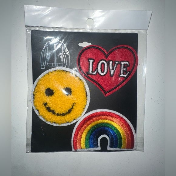 Iron-On Patches Set Of 3 - Picture 2 of 6